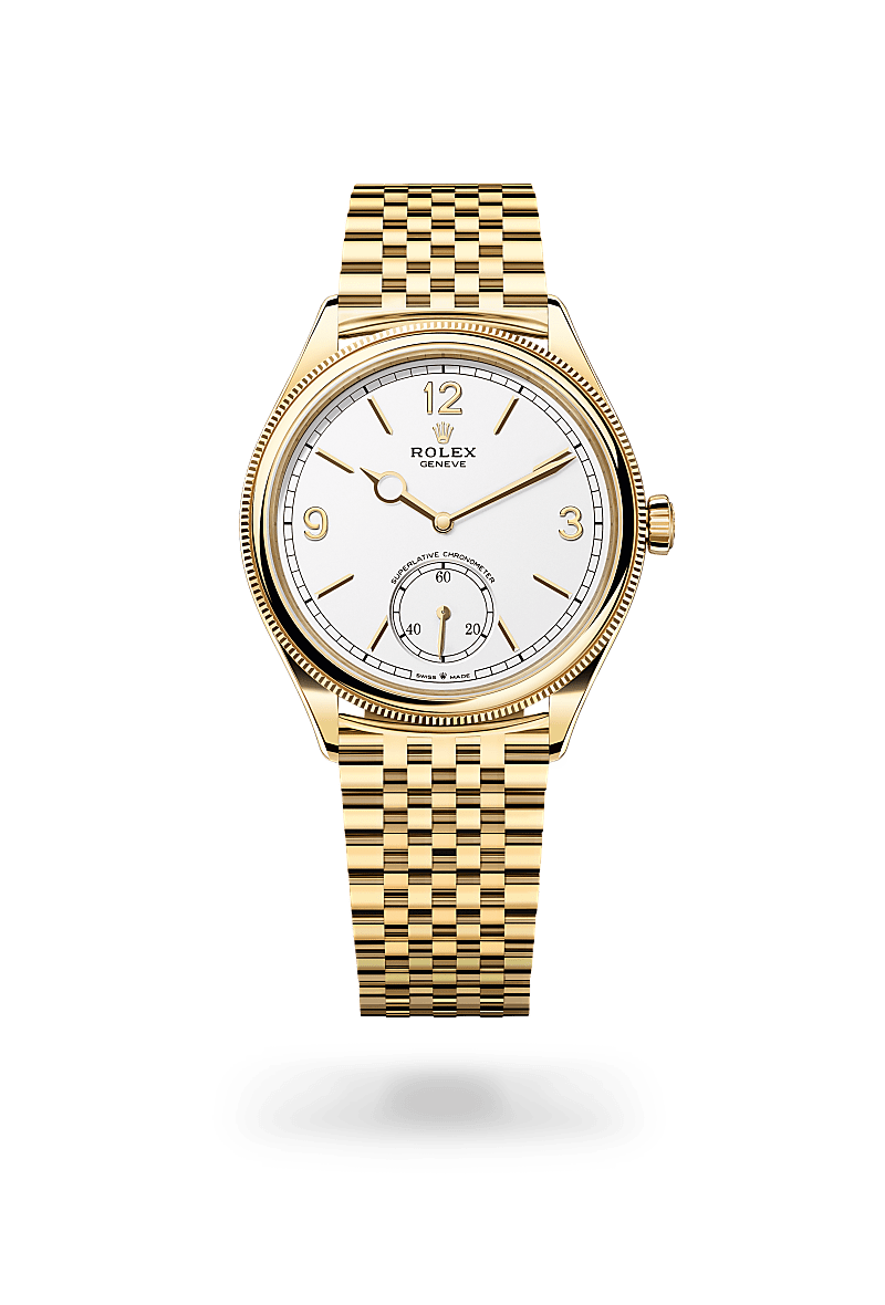 rolex 1908 in 18 ct yellow gold,  M52508-0008 - Unique Timepieces