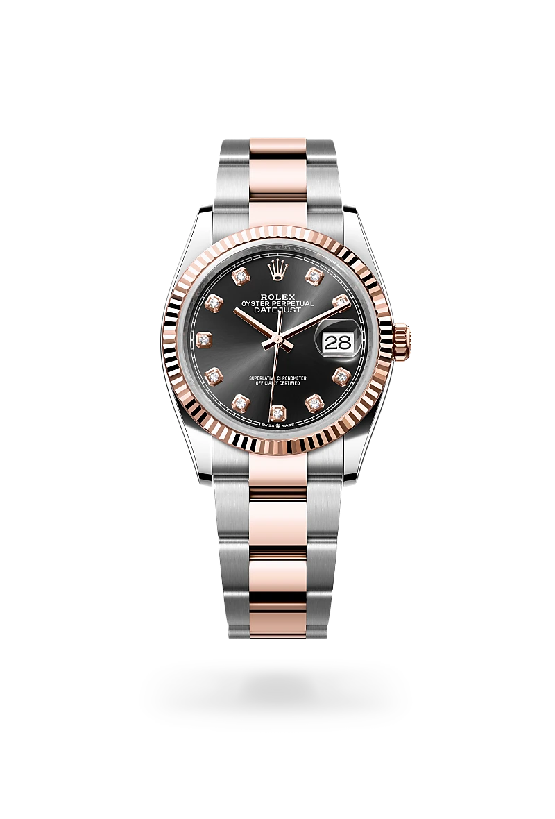 rolex Datejust 36 in Everose Rolesor - combination of Oystersteel and Everose gold,  M126231-0020 - Unique Timepieces