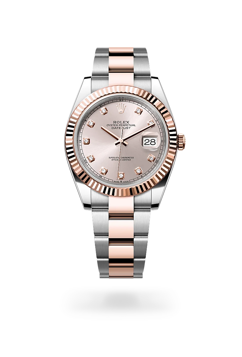 rolex Datejust 41 in Everose Rolesor - combination of Oystersteel and Everose gold,  M126331-0007 - Unique Timepieces