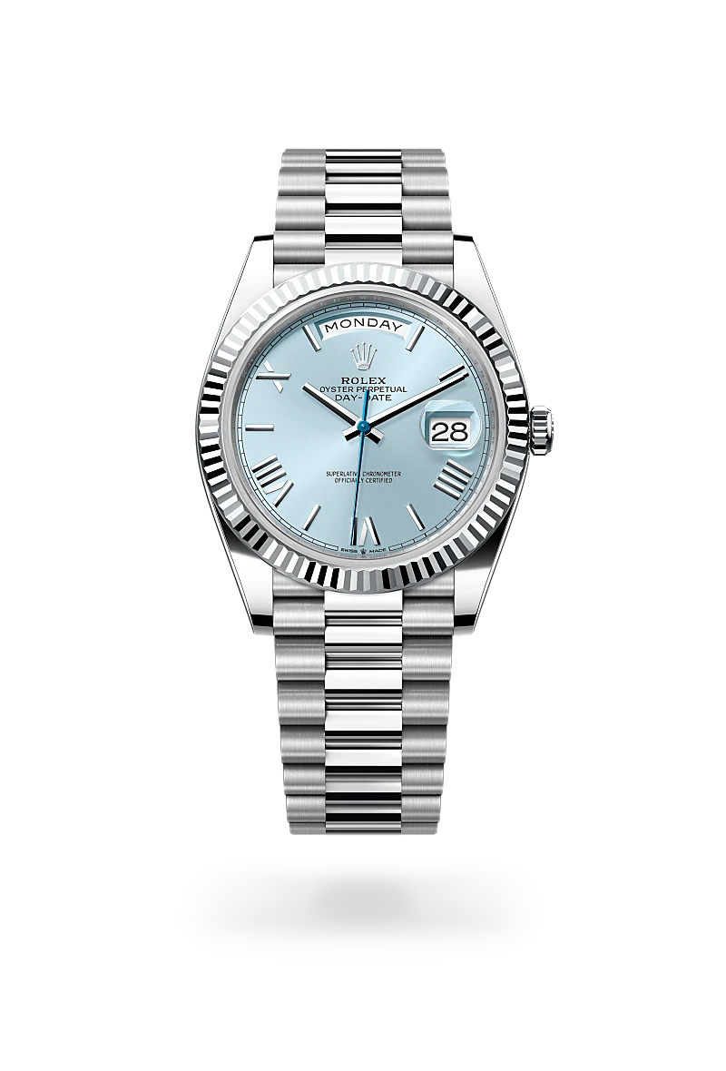 rolex Day-Date 40 in Platinum,  M228236-0012 - Unique Timepieces