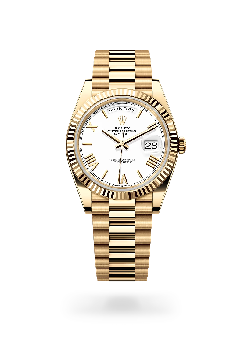 rolex Day-Date 40 in 18 ct yellow gold,  M228238-0042 - Unique Timepieces