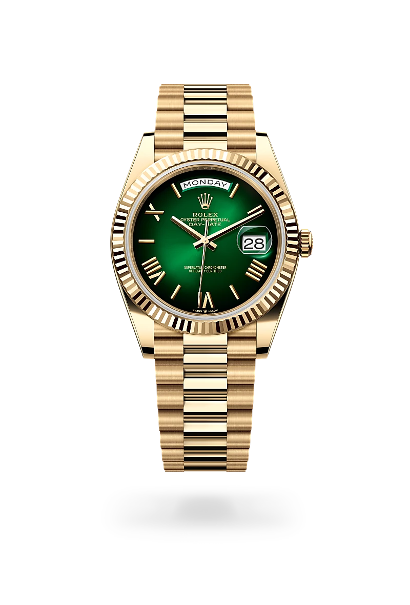 rolex Day-Date 40 in 18 ct yellow gold,  M228238-0069 - Unique Timepieces