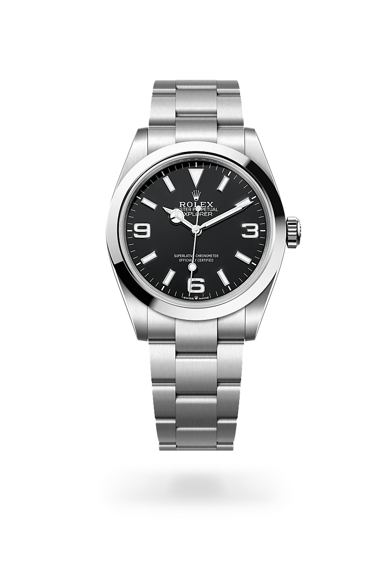 rolex Explorer 40 in Oystersteel,  M224270-0001 - Unique Timepieces
