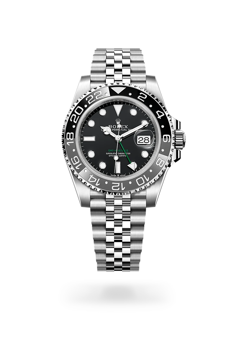 rolex GMT-Master-II in Oystersteel,  M126710GRNR-0003 - Unique Timepieces
