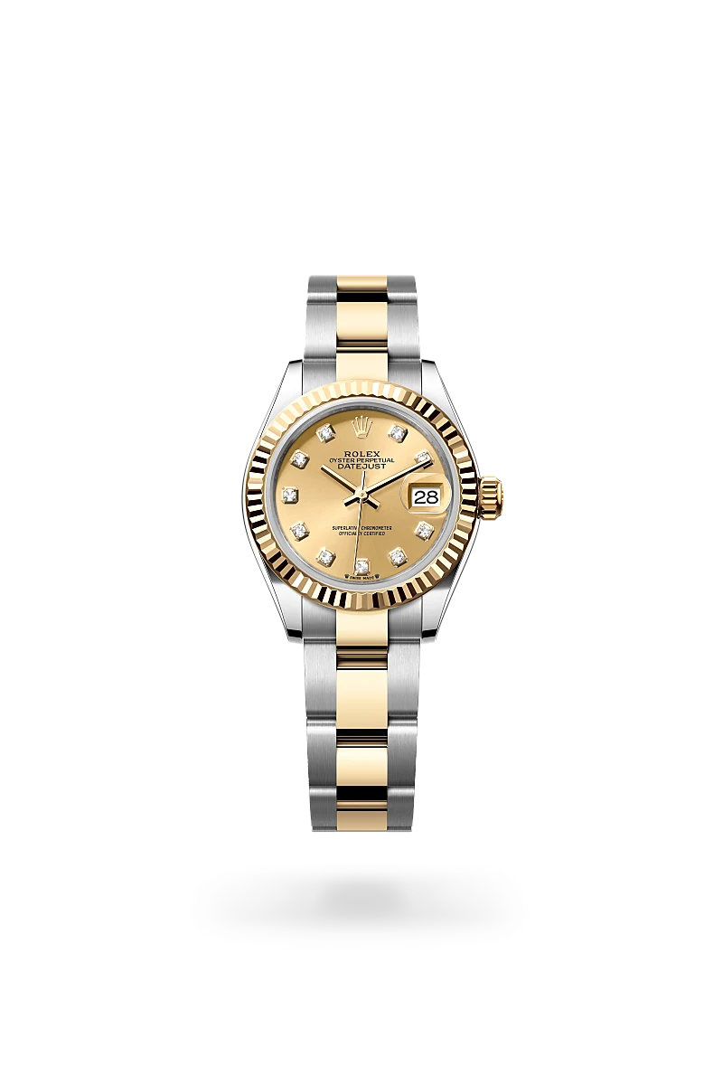 rolex Lady-Datejust in Yellow Rolesor - combination of Oystersteel and yellow gold,  M279173-0012 - Unique Timepieces
