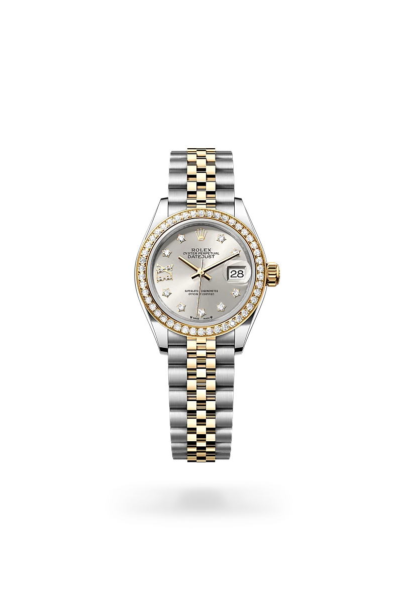 rolex Lady-Datejust in Yellow Rolesor - combination of Oystersteel and yellow gold,  M279383RBR-0003 - Unique Timepieces