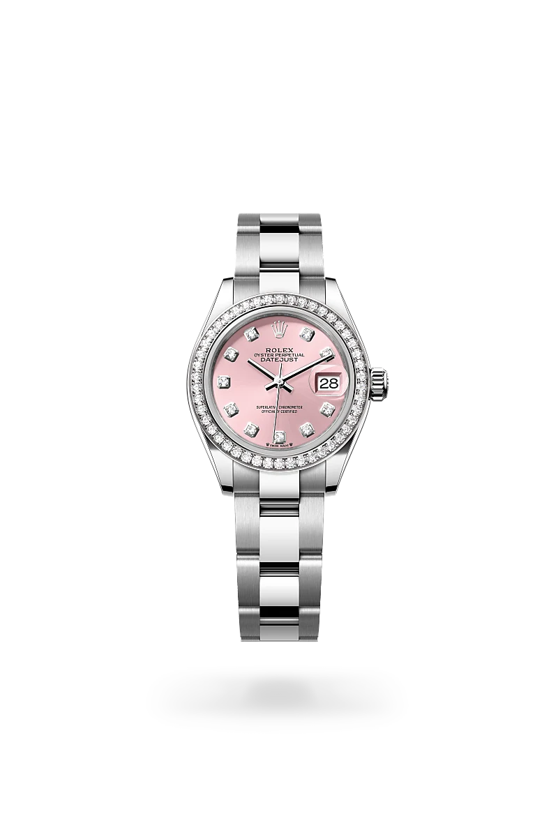 rolex Lady-Datejust in White Rolesor - combination of Oystersteel and white gold,  M279384RBR-0004 - Unique Timepieces