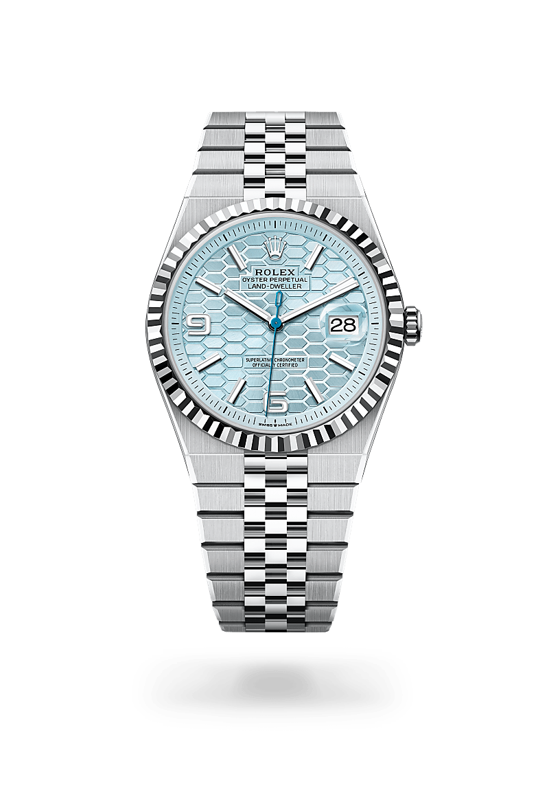 rolex Land-Dweller 40 in Platinum,  M127336-0001 - Unique Timepieces