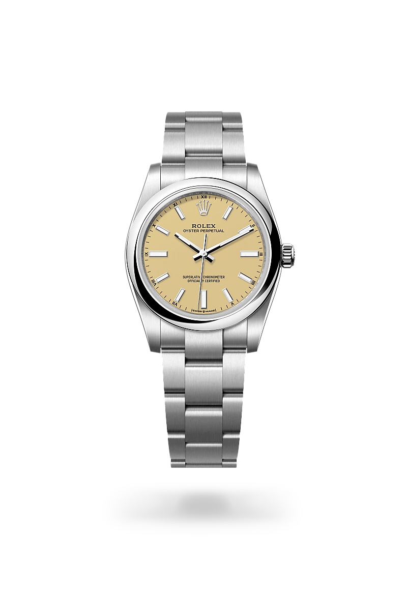 rolex Oyster Perpetual 34 in Oystersteel,  M124200-0007 - Unique Timepieces