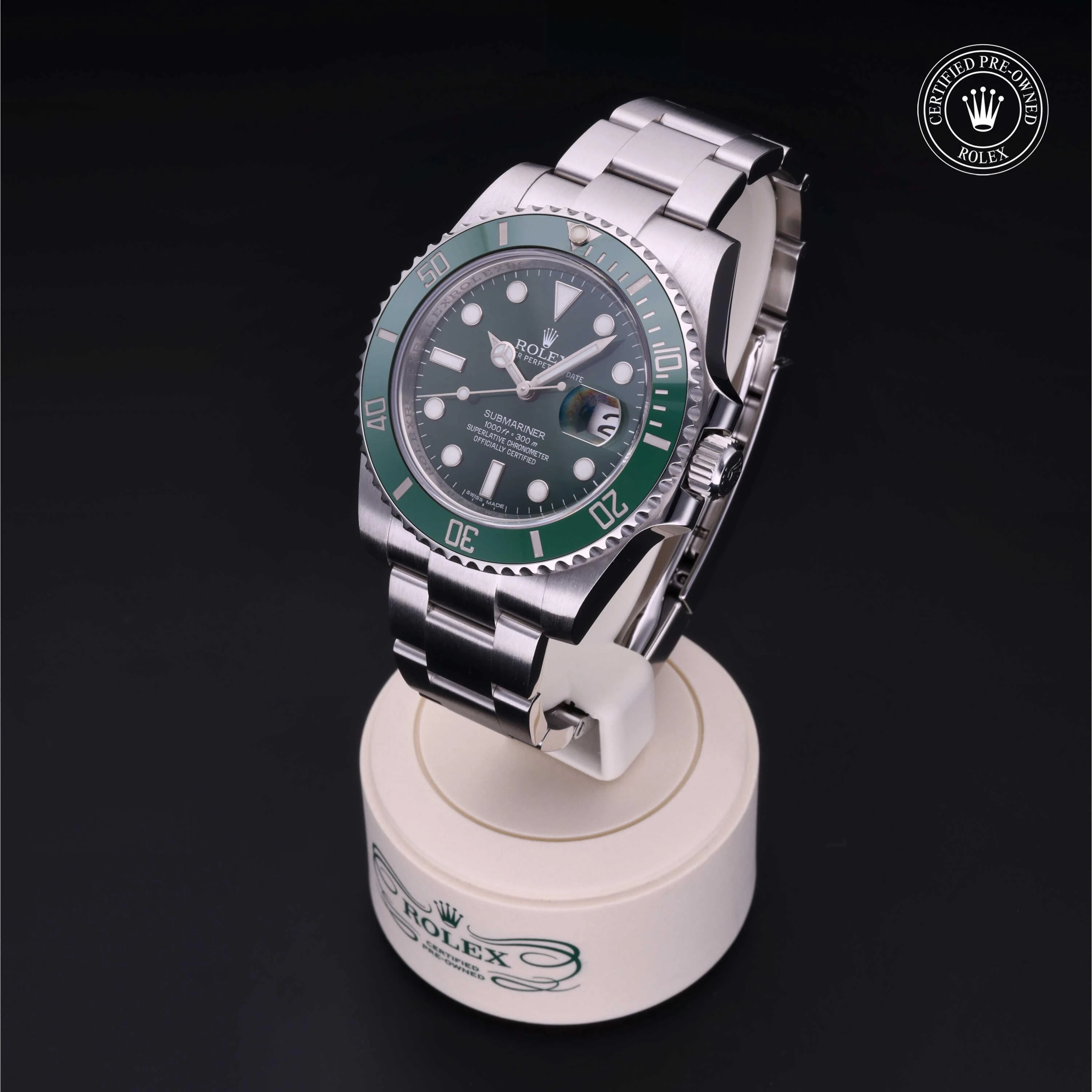 Submariner Date Certified Pre-owned with 40mm from 2014