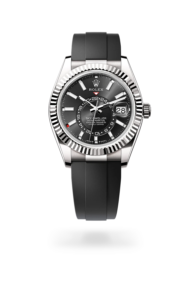 rolex Sky-Dweller in 18 ct white gold,  M336239-0002 - Unique Timepieces