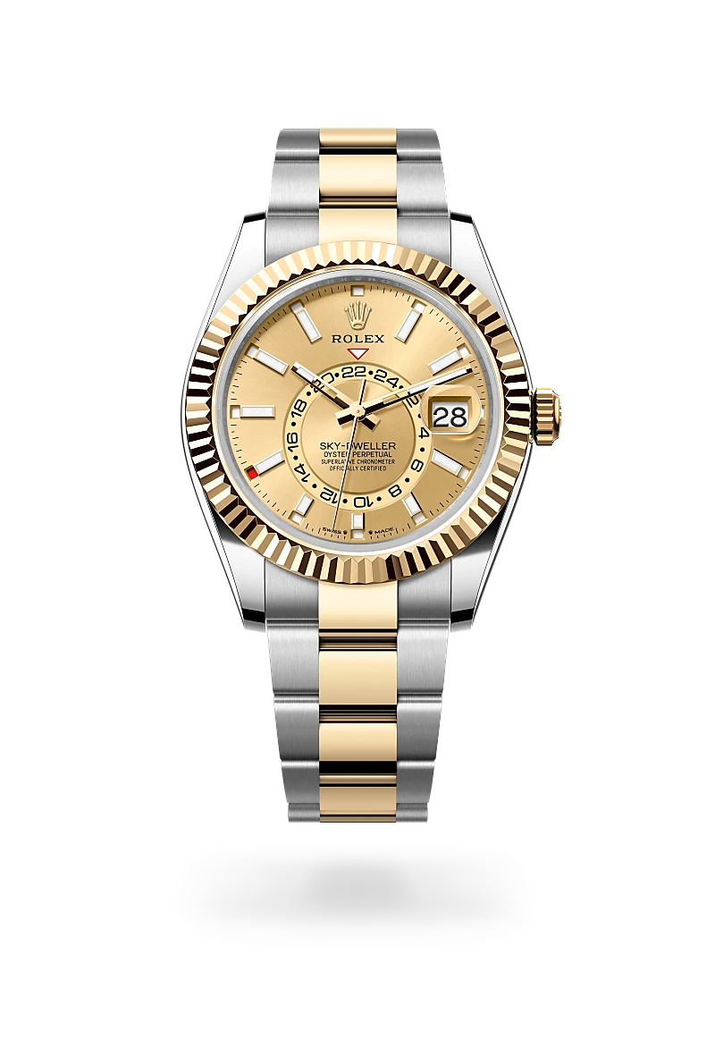 rolex Sky-Dweller in Yellow Rolesor - combination of Oystersteel and yellow gold,  M336933-0001 - Unique Timepieces