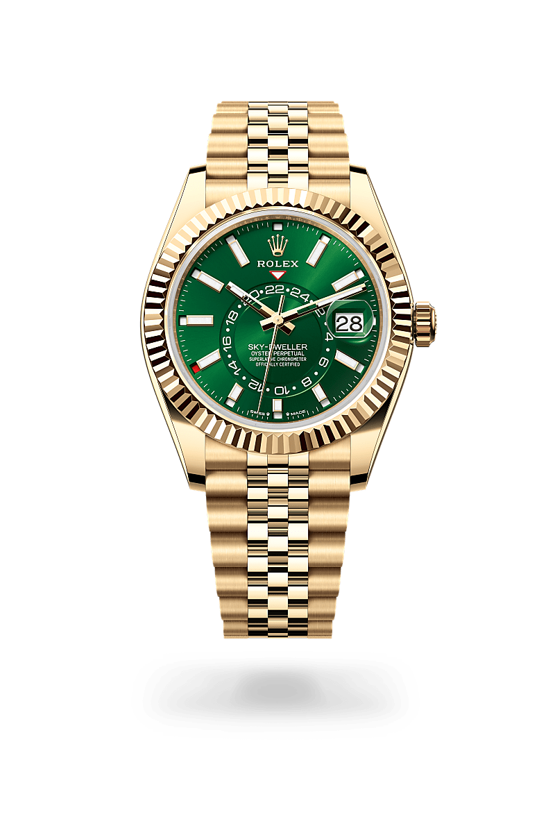 rolex Sky-Dweller in 18 ct yellow gold,  M336938-0008 - Unique Timepieces