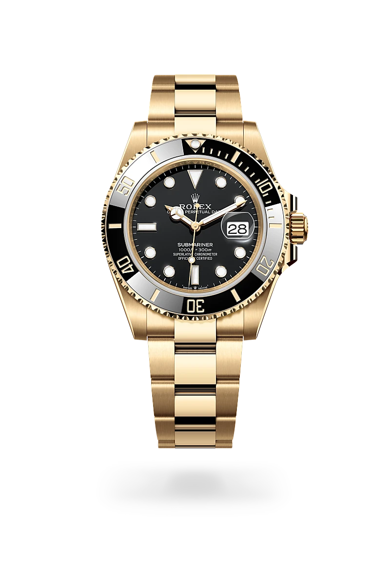 rolex Submariner Date in 18 ct yellow gold,  M126618LN-0002 - Unique Timepieces