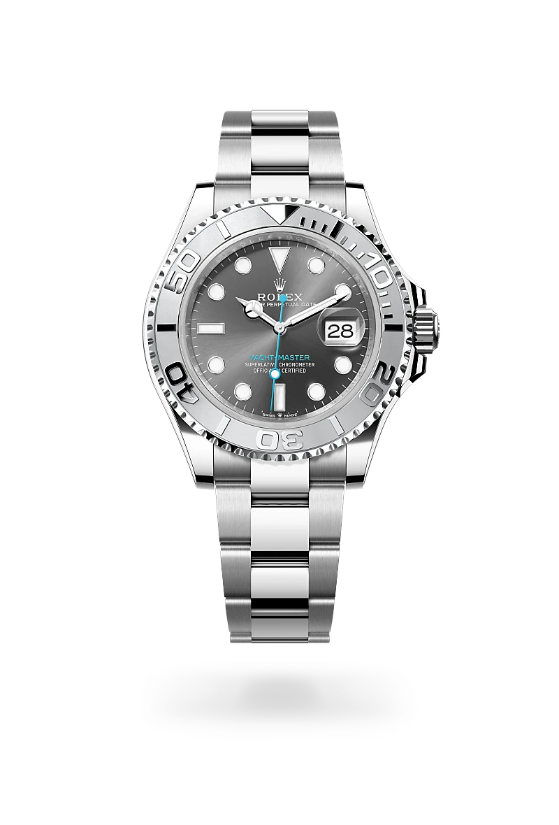 rolex Yacht-Master 40 in Rolesium - combination of Oystersteel and platinum,  M126622-0001 - Unique Timepieces